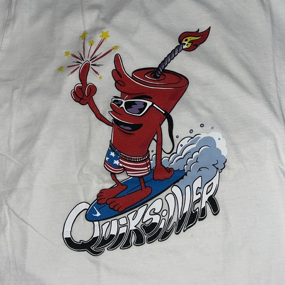 Boys - Quiksilver firecracker shirt - size XL - Picture 2 of 3